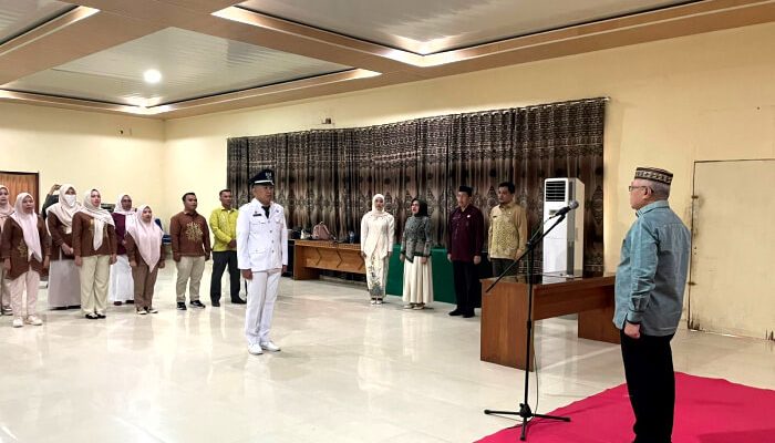Pesan Bupati Gorontalo ke Pj Kades Ulobua: Adil, Kolaboratif, Transparan dan Inovatif