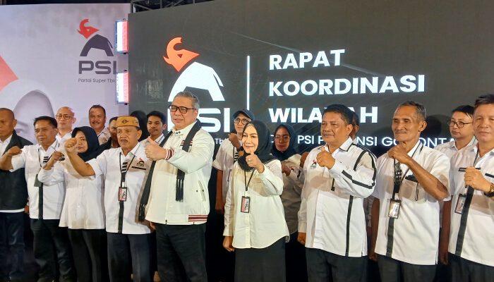 Fory Naway Dilantik sebagai Ketua DPW PSI Gorontalo, Ditargetkan Raih Kursi DPR RI