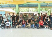 Peduli Generasi Muda, Satgas TMMD Ke-128 Boalemo Berikan Edukasi Bahaya Narkoba