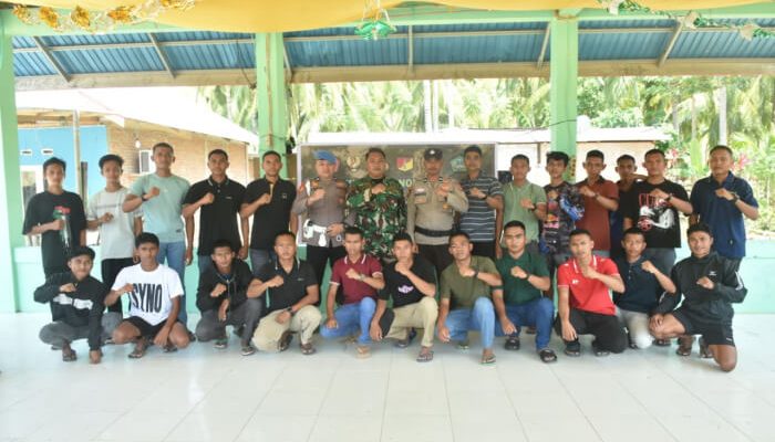 Peduli Generasi Muda, Satgas TMMD Ke-128 Boalemo Berikan Edukasi Bahaya Narkoba