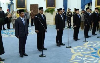 Ini Daftar Pejabat yang Dilantik Prabowo Hari Ini
