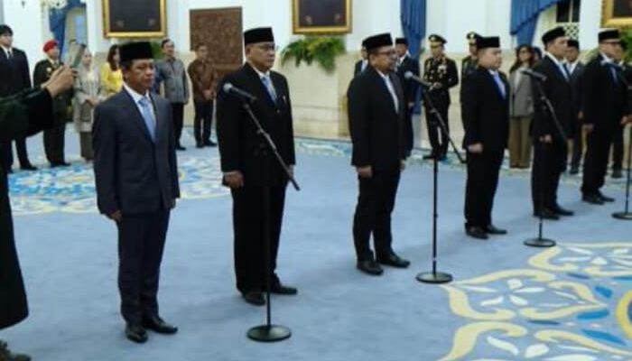 Ini Daftar Pejabat yang Dilantik Prabowo Hari Ini