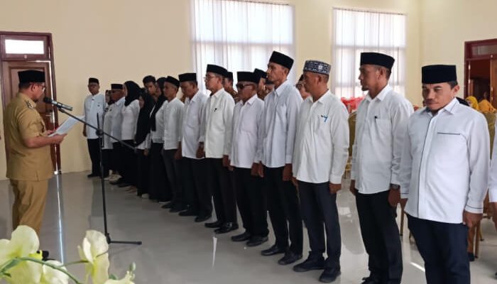 Bupati Sirajudin Lasena Resmi Lantik Pengurus PHBI Boltara Periode 2026-2030
