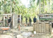 Satgas TMMD 128 Boalemo Bangun MCK Umum, Wujudkan Sanitasi Layak bagi Warga