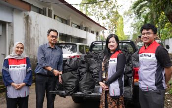 Peringati Hari Buruh, Pertamina Sulawesi Salurkan Bantuan Ratusan Paket Sembako di Sulsel