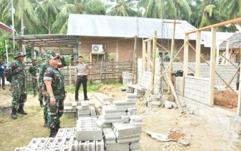 Danrem 133/NW Cek Progres TMMD Boalemo, Target Tuntas Sebelum 21 Mei