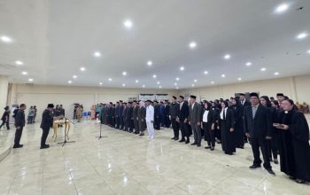 Berikut Nama-nama Pejabat yang Dilantik Bupati Boltara Hari Ini