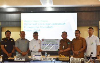 Realisasi Klaim BPJS Rp36,9 M, Bukti Perlindungan Pekerja di Kabupaten Gorontalo Nyata