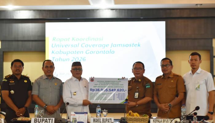 Realisasi Klaim BPJS Rp36,9 M, Bukti Perlindungan Pekerja di Kabupaten Gorontalo Nyata