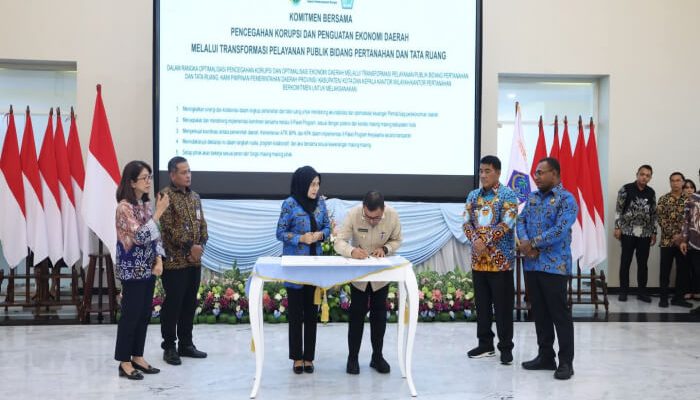 Rakor Bersama KPK, Sirajudin Lasena Tekankan Transparansi Tata Ruang dan Pertanahan