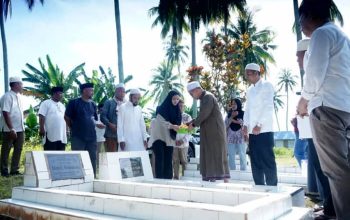 Mengenang Jasa Pejuang, Pemkab Boltara dan Forkopimda Ziarah ke Makam Tokoh Pemekaran