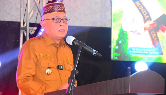 Bupati Sofyan Puhi: Lomba Bertutur Strategi Perkuat Literasi dan Lestarikan Budaya Lisan Gorontalo