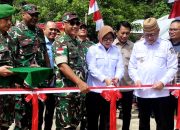 Jembatan Garuda di Telaga Biru Diresmikan, Ketua DPRD Kabgor: Permudah Aktivitas dan Dongkrak Ekonomi Warga