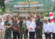 Pangdam XIII/Mdk: Jembatan Garuda Wujud Perhatian Presiden Prabowo untuk Daerah Terpencil