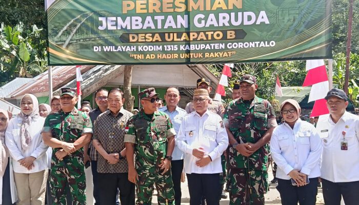 Pangdam XIII/Mdk: Jembatan Garuda Wujud Perhatian Presiden Prabowo untuk Daerah Terpencil