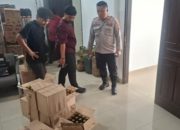Limboto-Telaga Disapu Bersih, Ratusan Botol Miras Masuk Mako Polres Gorontalo