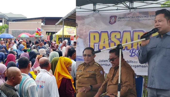 Jelang Idul Adha, Hamzah Muslimin dan Pemprov Gorontalo Guyur Sembako Bersubsidi untuk Warga