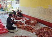 SMAN 1 Limboto Tebar Kebaikan Lewat Penyaluran Daging Kurban untuk Siswa dan Warga Kurang Mampu