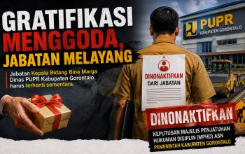 Gratifikasi Menggoda, Jabatan Melayang: Kabid Bina Marga PUPR Kabgor Dinonaktif