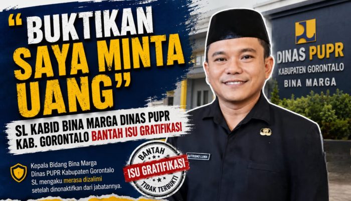 “Buktikan Saya Minta Uang”, SL Kabid Bina Marga Dinas PUPR Kabgor Bantah Isu Gratifikasi