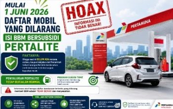 Pertamina Tegaskan Informasi dan Narasi Larangan Pertalite untuk Kendaraan Merk Tertentu per 1 Juni 2026 Tidak Benar