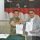 Danrem 133/NW Tanda Tangani Perjanjian Kerja Sama Pemeliharaan Danau Limboto TA 2026