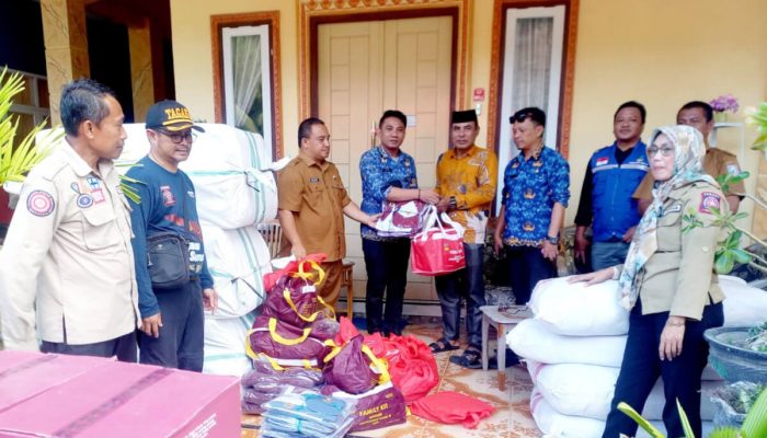 379 Korban Bencana di Kabupaten Gorontalo Terima Bantuan dari Dinas Sosial