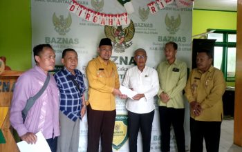 Lewat Zakat Masyarakat, Baznas Kabgor Bantu Ringankan Beban Korban Bencana di Gorut