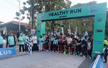 Healthy Run 2026 Jadi Ajang Kampanye Hidup Sehat Bebas Narkoba di Kabupaten Gorontalo 
