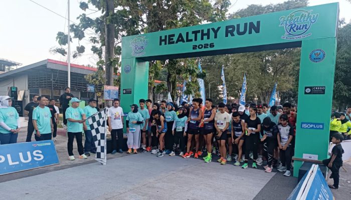 Healthy Run 2026 Jadi Ajang Kampanye Hidup Sehat Bebas Narkoba di Kabupaten Gorontalo 