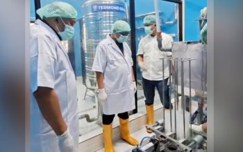 Pro-ST Diluncurkan, Perumda Tirta Limutu Target Produksi 5 Ribu Karton Per Bulan