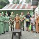 HUT Kodam XIII/Mdk, Korem 133/NW Sambangi Warga Kurang Mampu dan Bagikan Sembako