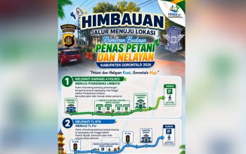 Hindari Macet, Pengunjung PENAS XVII Diminta Parkir di Seputaran Puskesmas Limboto dan Kantor Bupati