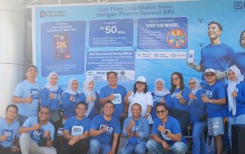 BRI Cabang Gorontalo Gelar Car Free Day, Perkuat Brand Awareness BRImo dan Dekatkan Layanan ke Masyarakat