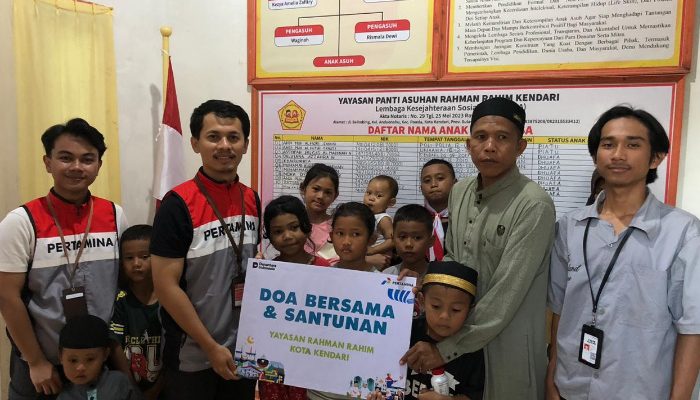 Pertamina Sulawesi Hadirkan Kebersamaan Lintas Agama Melalui Program Pertamina Berkah di Kendari