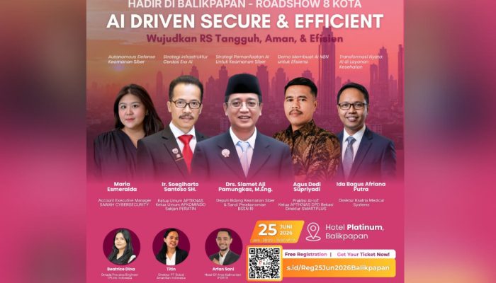 APKOMINDO Hingga Yorindo Tutup Roadshow Nasional AI Driven Secure dan Efficient di Balikpapan dengan Program Lelang Eksklusif Samsung Business TV