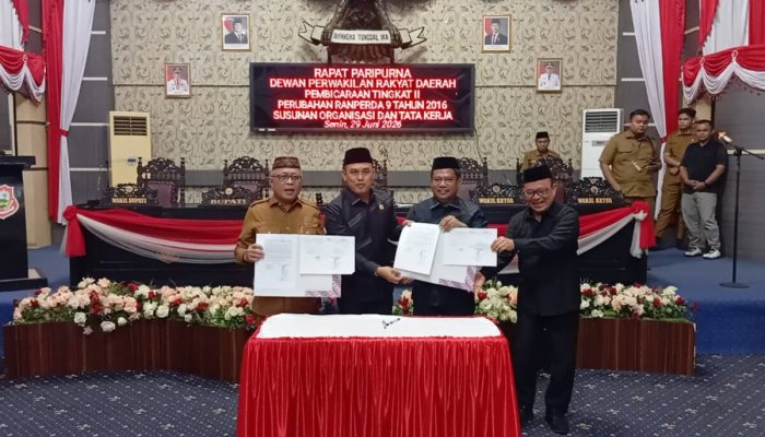 Jumlah OPD di Kabupaten Gorontalo Resmi Dipangkas Menjadi 24