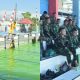 Danrem 133/NW Tinjau Lomba Renang Militer Petarung Jaya Sakti