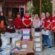 Kolaborasi PMI Provinsi, Kabgor dan Kecamatan Telaga, Salurkan Bantuan Bagi Korban Kebakaran di Pilohayanga