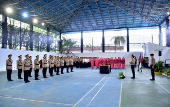 Kapolda Gorontalo Pimpin Sertijab Pejabat Utama, Tekankan Komitmen Pelayanan Terbaik
