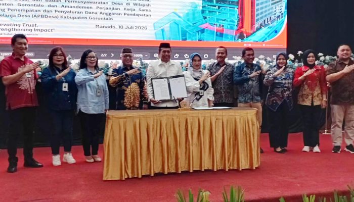 Kerja Sama Pemkab Gorontalo-BSG: SK Perangkat Desa Bisa Jadi Dasar Kredit