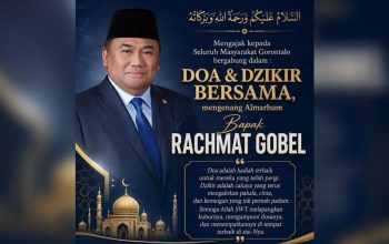 Undangan Terbuka: Doa dan Dzikir Bersama untuk Almarhum Rachmat Gobel di Masjid Baiturrahman Limboto