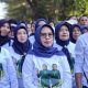 Dukung Gaya Hidup Sehat, Maryam-Venny Ikuti Jalan Sehat Nasional PKK dan Dekranasda