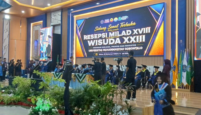Wisuda Ke-XXIII, Rektor UMGO Pesan Lulusan Siap Mengabdi dan Berdampak