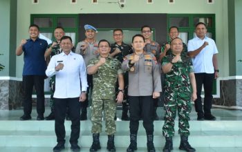 Danrem 133/NW dan Kapolda Gorontalo Tegaskan Sinergitas TNI-Polri Harga Mati