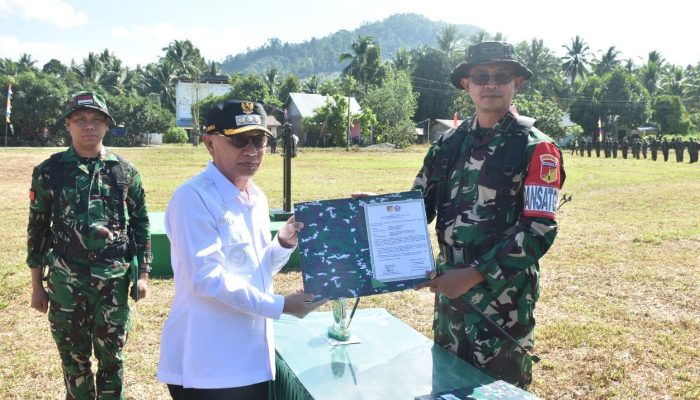 TMMD Ke-129 Resmi Dimulai di Pohuwato, Bangun Jalan, RTLH hingga Program Air Bersih di Taluditi