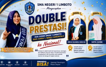 Double Prestasi! Dua Siswa SMAN 1 Limboto Raih Juara 1 LDBI, Wakili Gorontalo ke Nasional