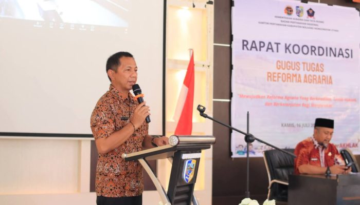 Sinergi untuk Kepastian Hukum Pertanahan, Jusnan Mokoginta Buka Rakor GTRA Boltara 2026