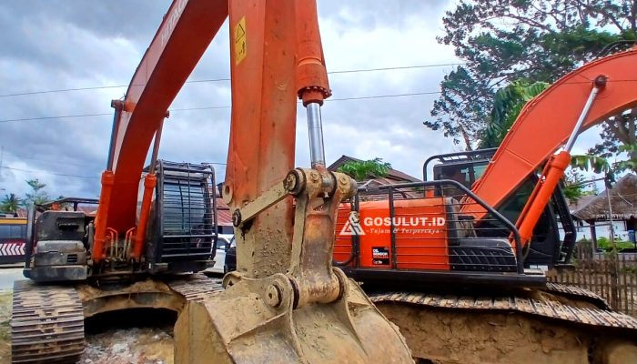 Komitmen Berantas Tambang Ilegal, Polres Gorontalo Amankan 2 Excavator di Pulubala