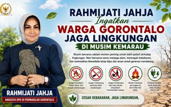 Rahmijati Jahja Ingatkan Warga Gorontalo Jaga Lingkungan di Musim Kemarau
